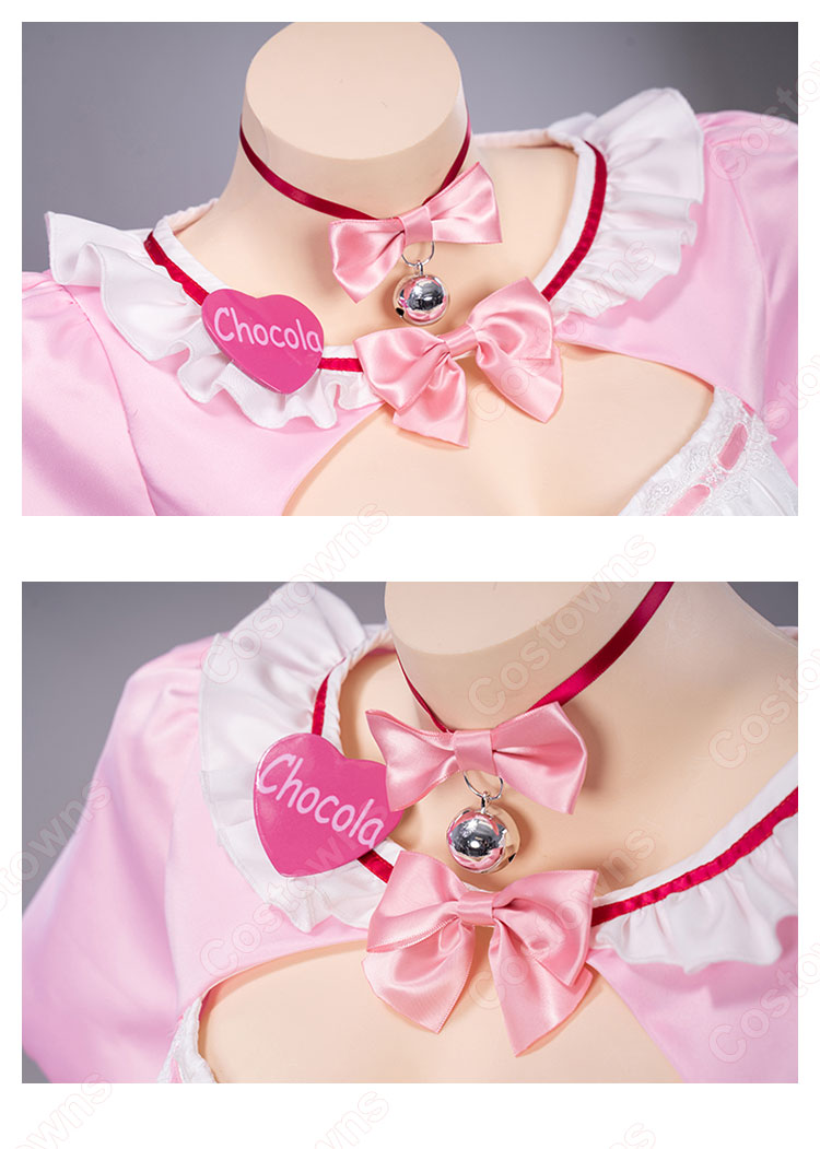 ネコぱら ショコラ メイド服 コスプレ衣装-5
