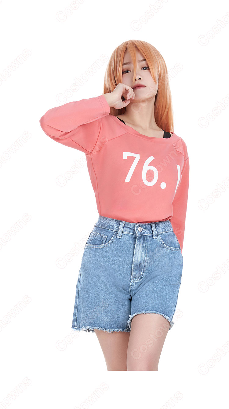 チェンソーマン パワー 私服 コスプレ衣装-2