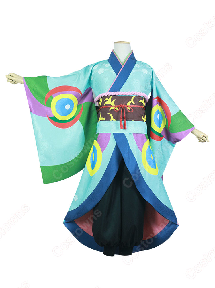 新品未使用】 モノノ怪 薬売り コスプレ 衣装M ウィッグ 下駄（三分妄想】モノノ怪 薬売りさん コスプレ衣装｜コスチューム・コスプレ）