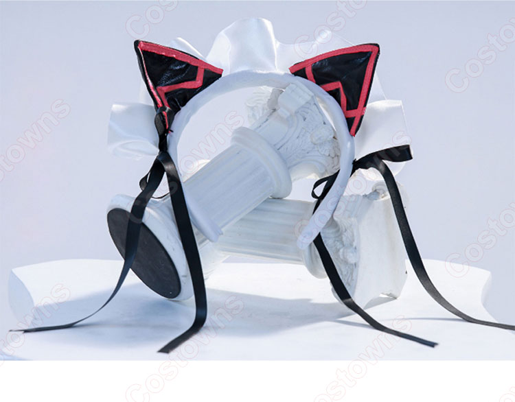 hololive ホロライブ 常闇トワ メイド服 コスプレ衣装-6