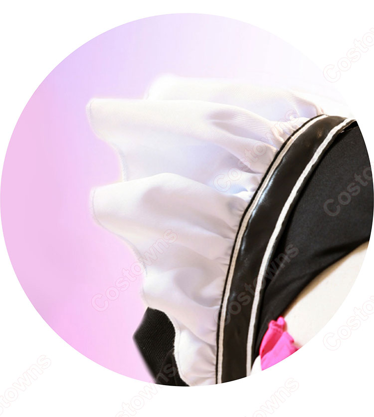 hololive ホロライブ 常闇トワ メイド服 コスプレ衣装-5