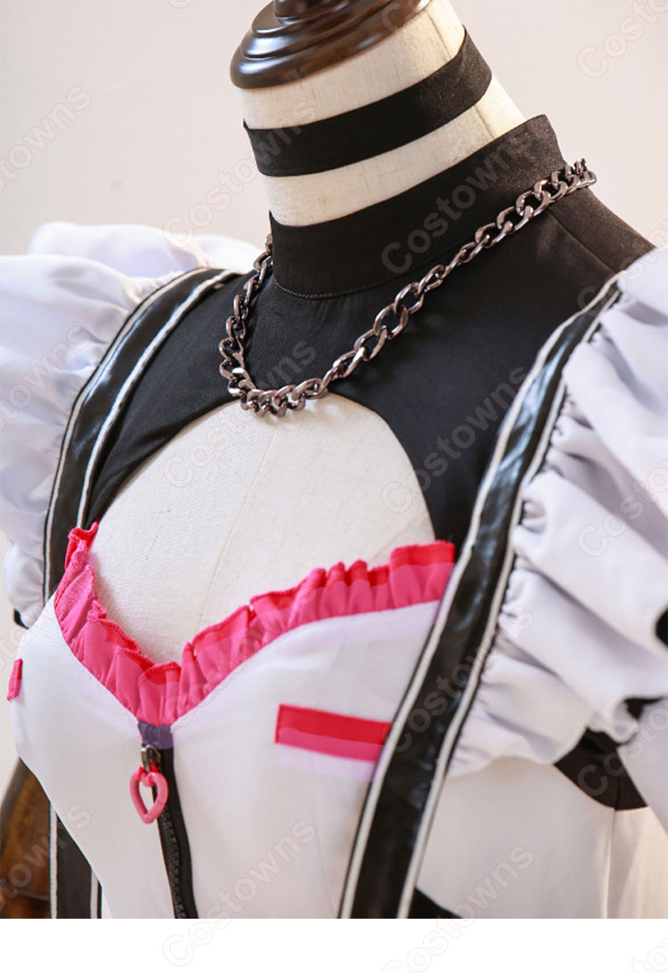 hololive ホロライブ 常闇トワ メイド服 コスプレ衣装-7