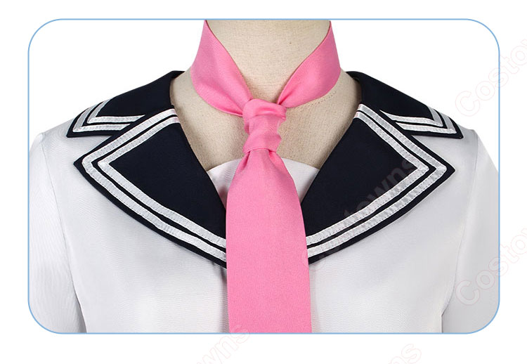 【推しの子】 黒川あかね コスプレ衣装 マリンルック衣装-4