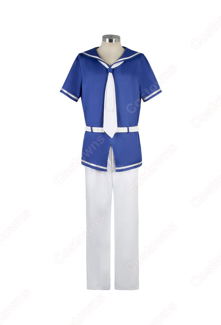 【推しの子】 アクア コスプレ衣装 マリンルック衣装-1