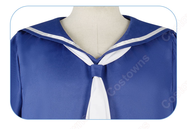 【推しの子】 アクア コスプレ衣装 マリンルック衣装-4