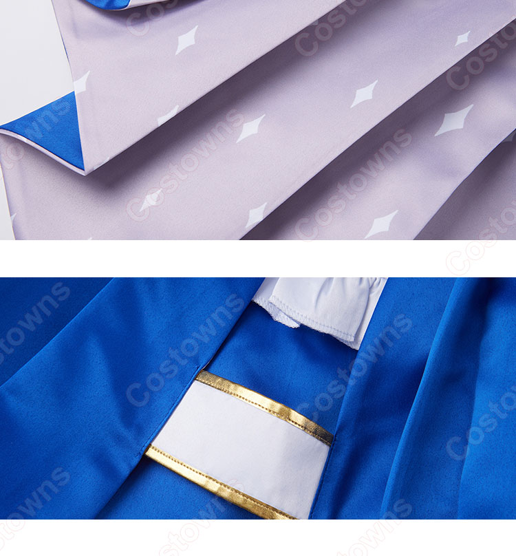 VTuber hololive ホロライブ 獅白ぼたん コスプレ衣装 ブライト衣装 アイドル衣装-7