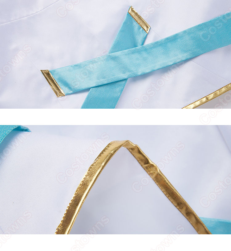 VTuber hololive ホロライブ 獅白ぼたん コスプレ衣装 ブライト衣装 アイドル衣装-5