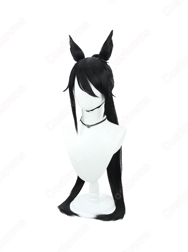 ウマ娘 プリティーダービー シンボリクリスエス コスプレウィッグ-3