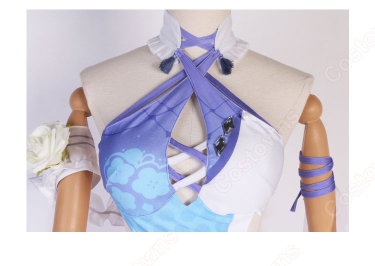 崩壊3rd 起源の律者 雷電芽衣 コスプレ衣装-4