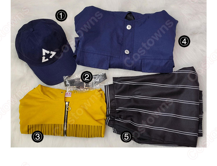 文豪ストレイドッグス 中原中也 コスプレ衣装-4