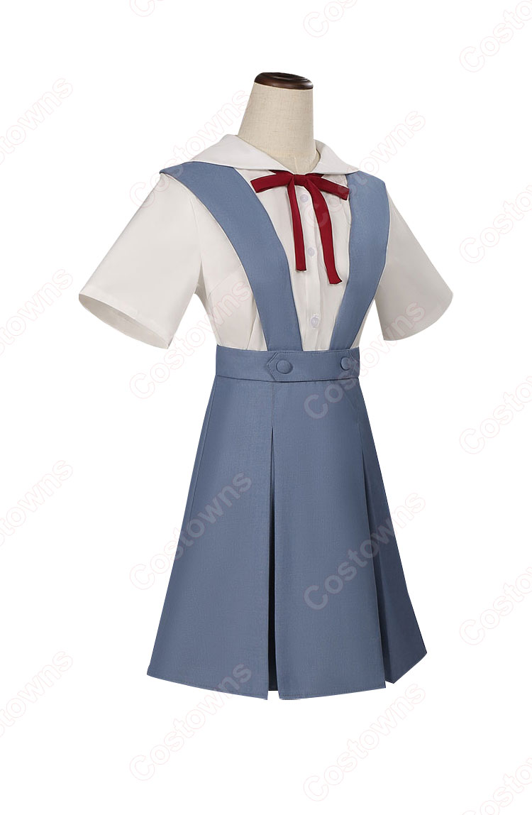 綾波レイ 惣流・アスカ・ラングレー コスプレ衣装 新世紀エヴァンゲリオン 制服（この商品に関連する動画）