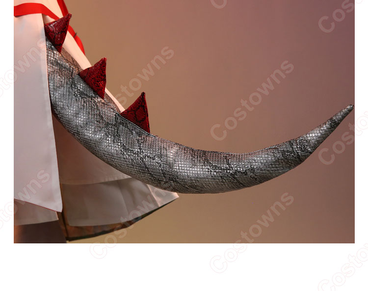 アークナイツ ニェン コスプレ衣装-11