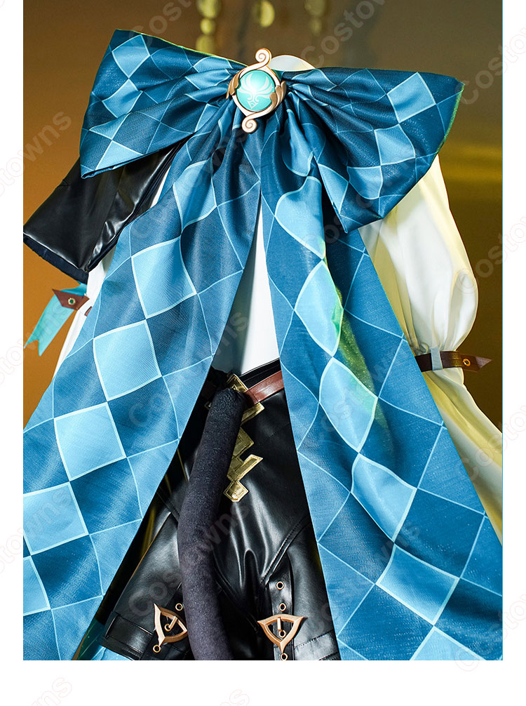 原神 フォンテーヌ リネット コスプレ衣装-11