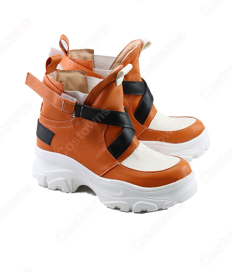 アークナイツ 龍門 ア コスプレ靴-3