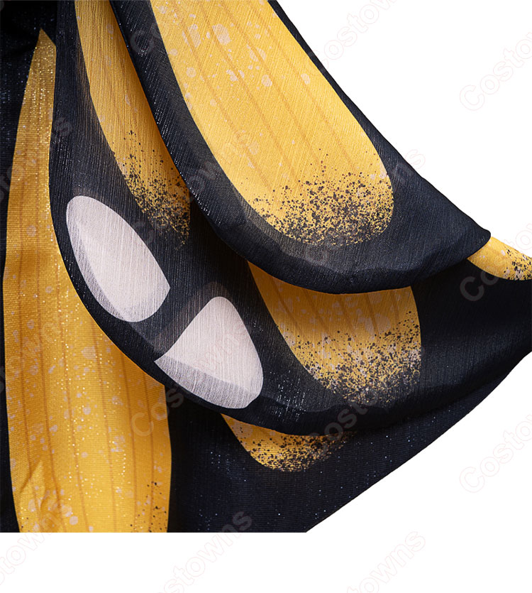 初音ミク アゲハ蝶 ドレス コスプレ衣装-5