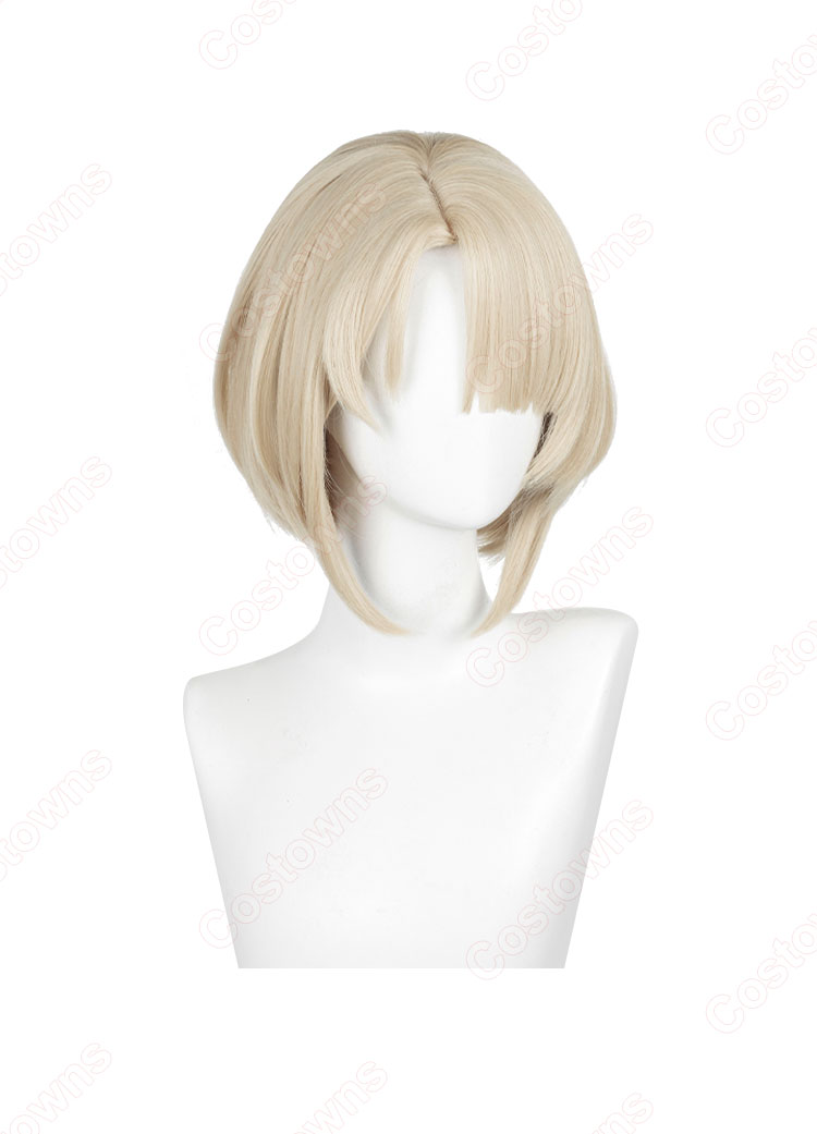 原神 フォンテーヌ フレミネ コスプレウィッグ-3