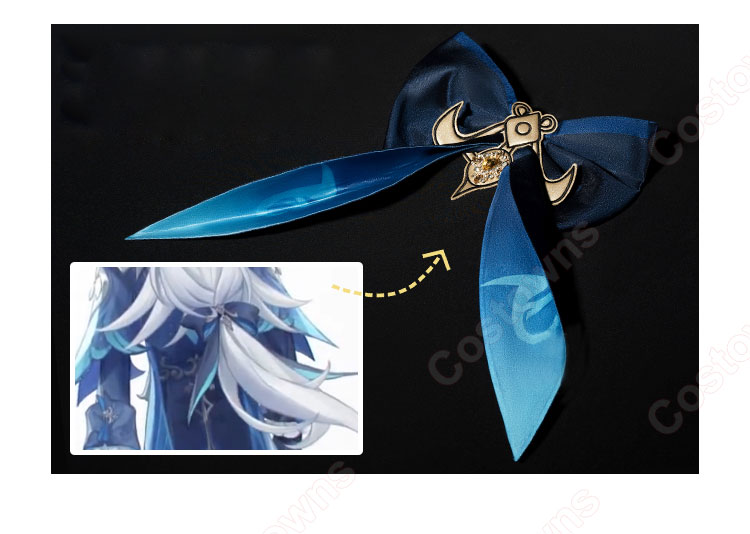 原神 フォンテーヌ ヌヴィレット コスプレ衣装-5