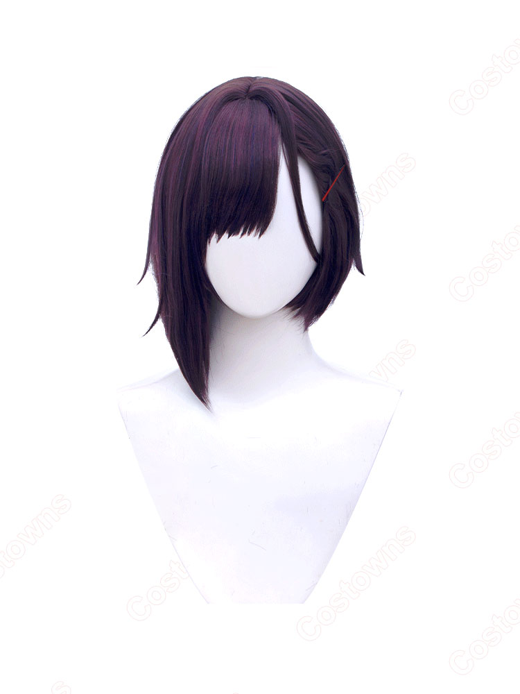 ゾン100〜ゾンビになるまでにしたい100のこと〜 三日月閑 シズカ コスプレウィッグ-1