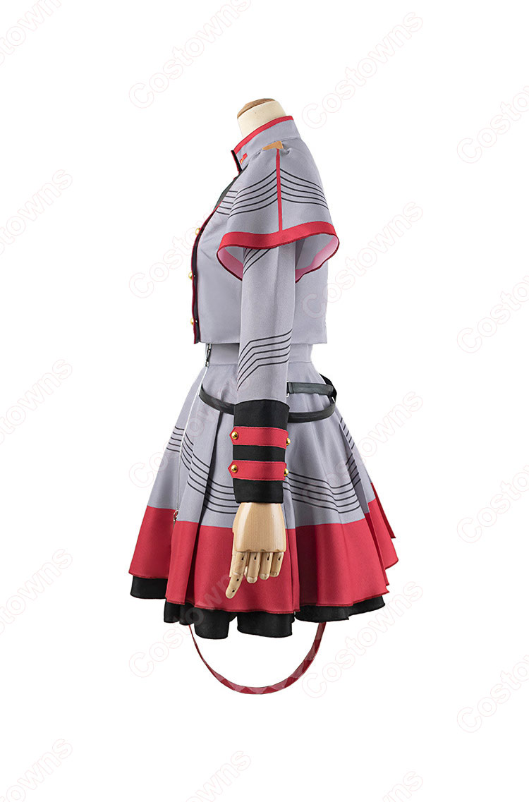 VTuber Synthesizer V AI 重音テト コスプレ衣装-5