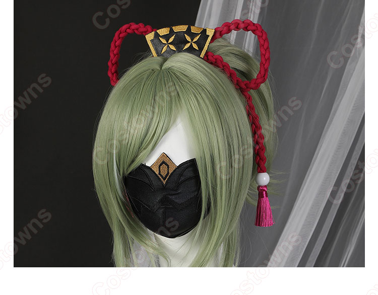 久岐忍(くきしのぶ) コスプレ衣装 『原神』(げんしん) 荒瀧派 煩悩刈除 cosplay 仮装 変装-17