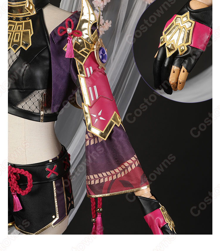 久岐忍（くきしのぶ） コスプレ衣装 『原神』（げんしん） 荒瀧派 煩悩刈除 cosplay 仮装 変装 - Costowns
