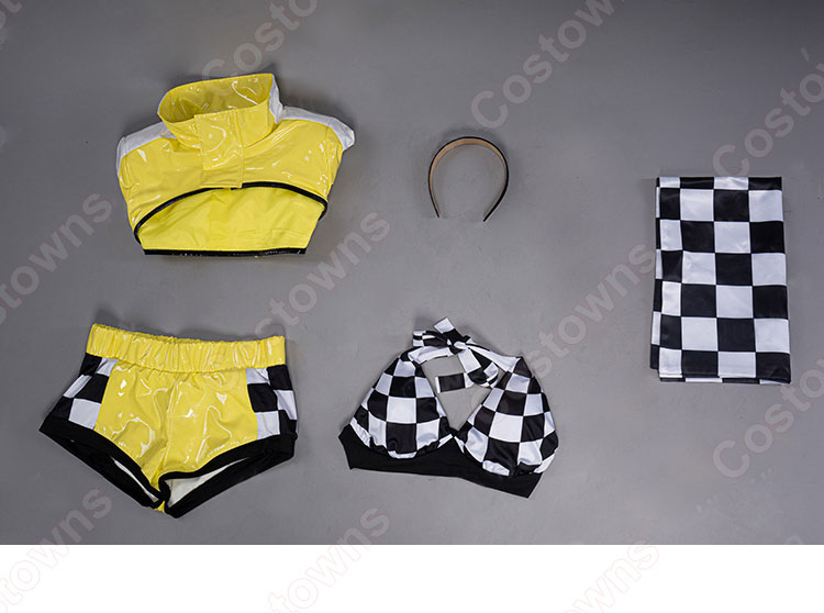 その着せ替え人形は恋をする 喜多川海夢 レースクイーン コスプレ衣装-9