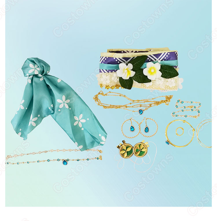 IdentityV 第五人格 呪術師 パトリシア・ドーヴァル ココナッツの休日 コスプレ衣装-8