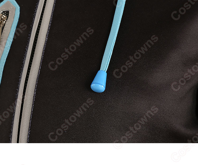 Fate/Grand Order 黒オベロン 夏霊衣 不機嫌サマー・オベロン コスプレ衣装-7