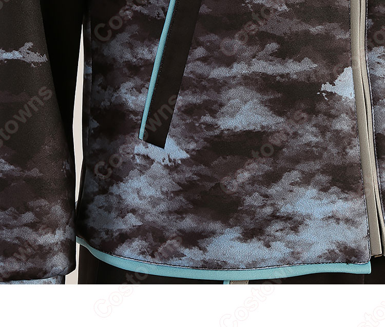 Fate/Grand Order 黒オベロン 夏霊衣 不機嫌サマー・オベロン コスプレ衣装-9