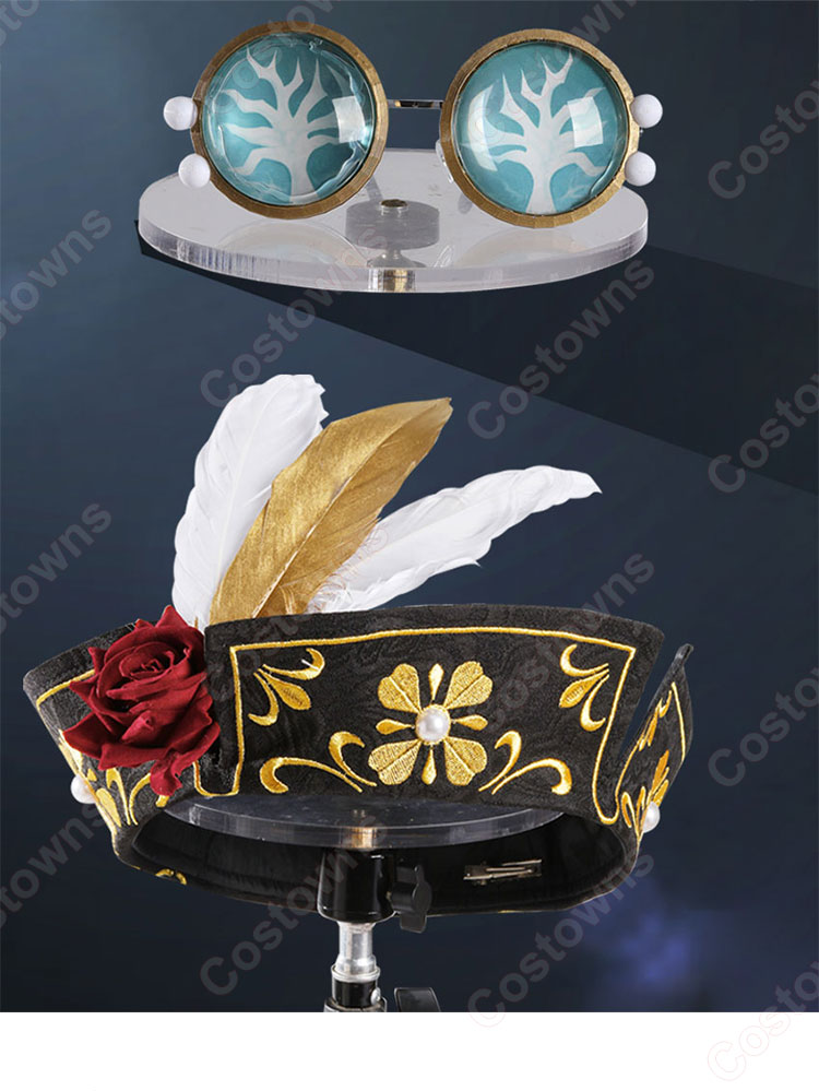 IdentityV 第五人格 墓守 アンドルー・クレス ハーフエルフナイト コスプレ衣装-12