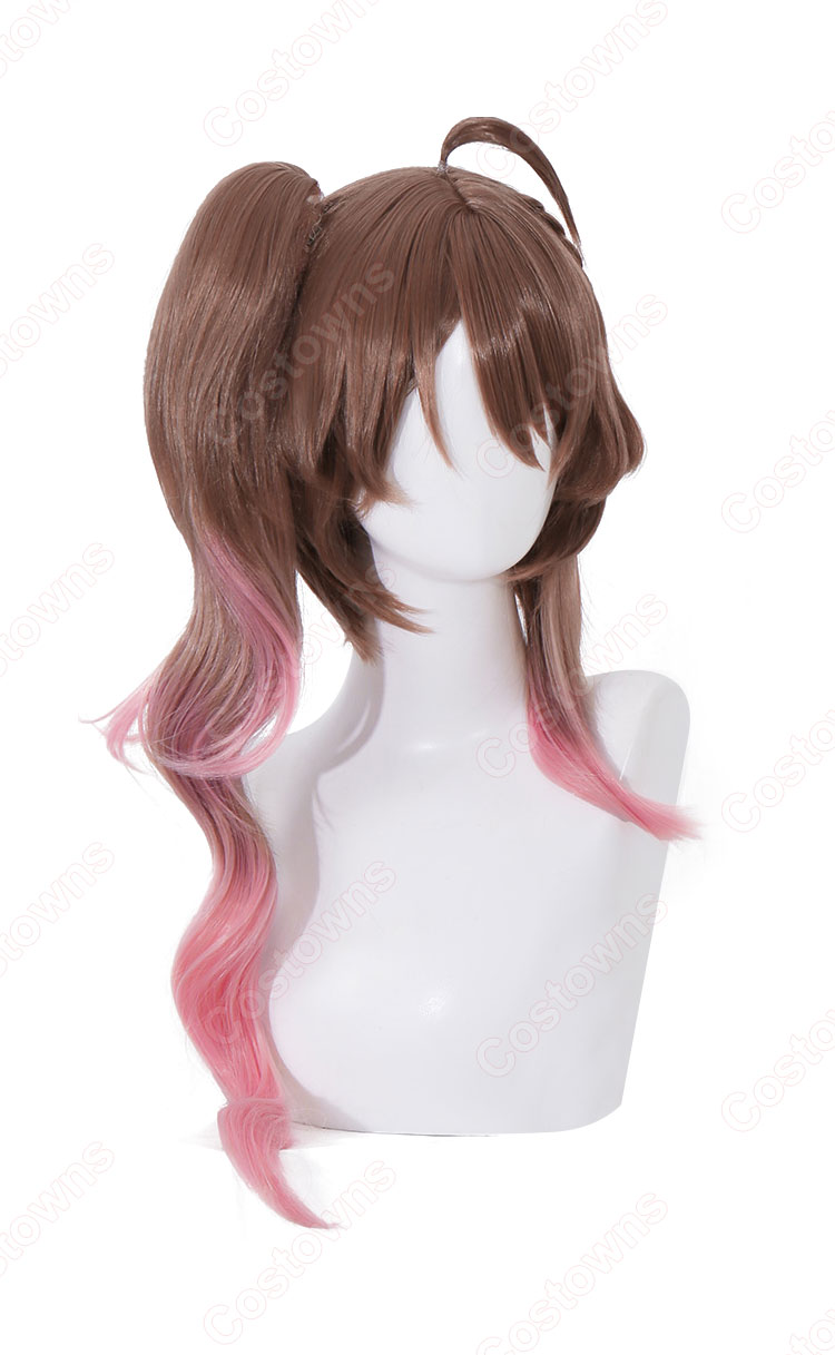 アークナイツ 純燼エイヤフィヤトラ コスプレウィッグ-2