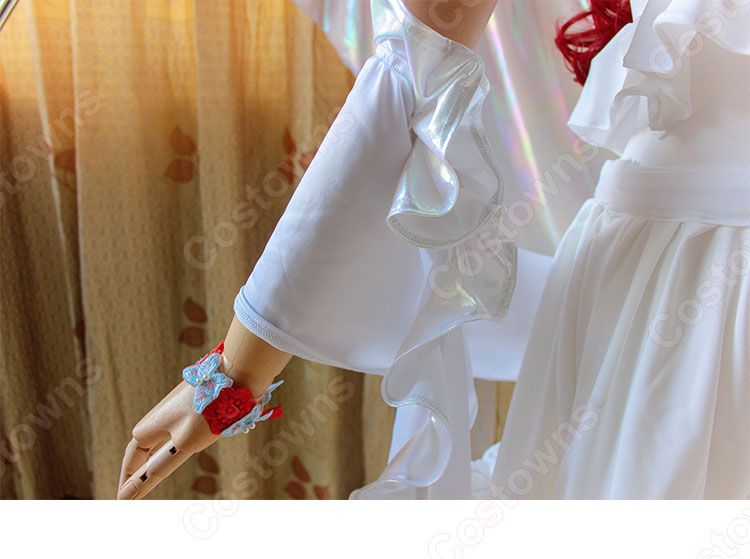 アークナイツ テンニンカ 夏卉 コスプレ衣装-9