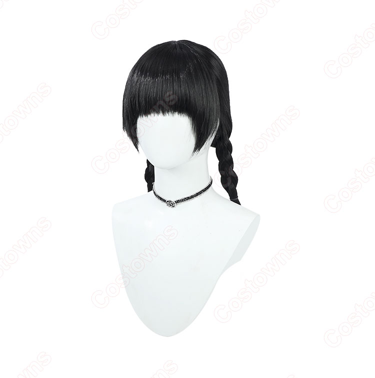 モブサイコ100 影山茂夫 女装 コスプレウィッグ-3