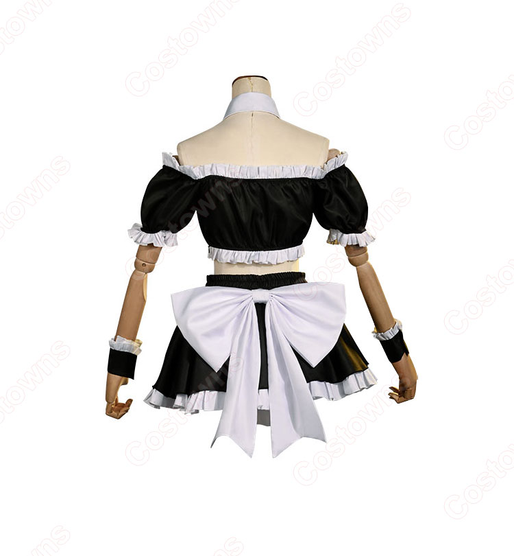 デート・ア・ライブIV 本条二亜 コスプレ衣装 メイド服-2