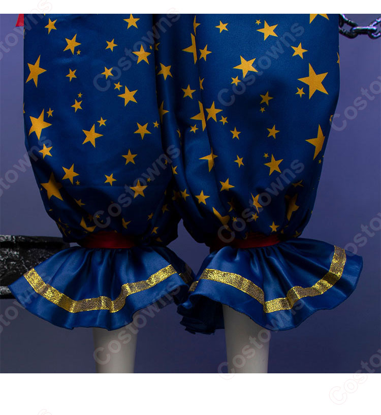 ハロウィン 道化師 コスプレ衣装 ピエロ 衣装 大人用-7