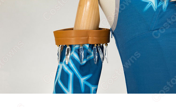 ゼルダの伝説 ティアーズ オブ ザ キングダム リンク 吹雪装 コスプレ衣装-5