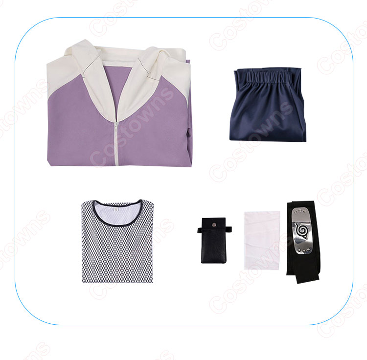 NARUTO -ナルト- 疾風伝 日向ヒナタ コスプレ衣装-6