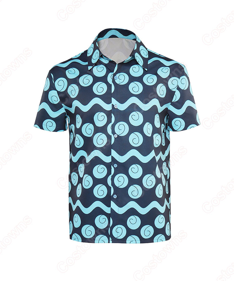 実写版 ONE PIECE ロロノア・ゾロ コスプレ衣装 シャツ-2