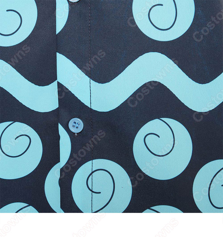 実写版 ONE PIECE ロロノア・ゾロ コスプレ衣装 シャツ-6