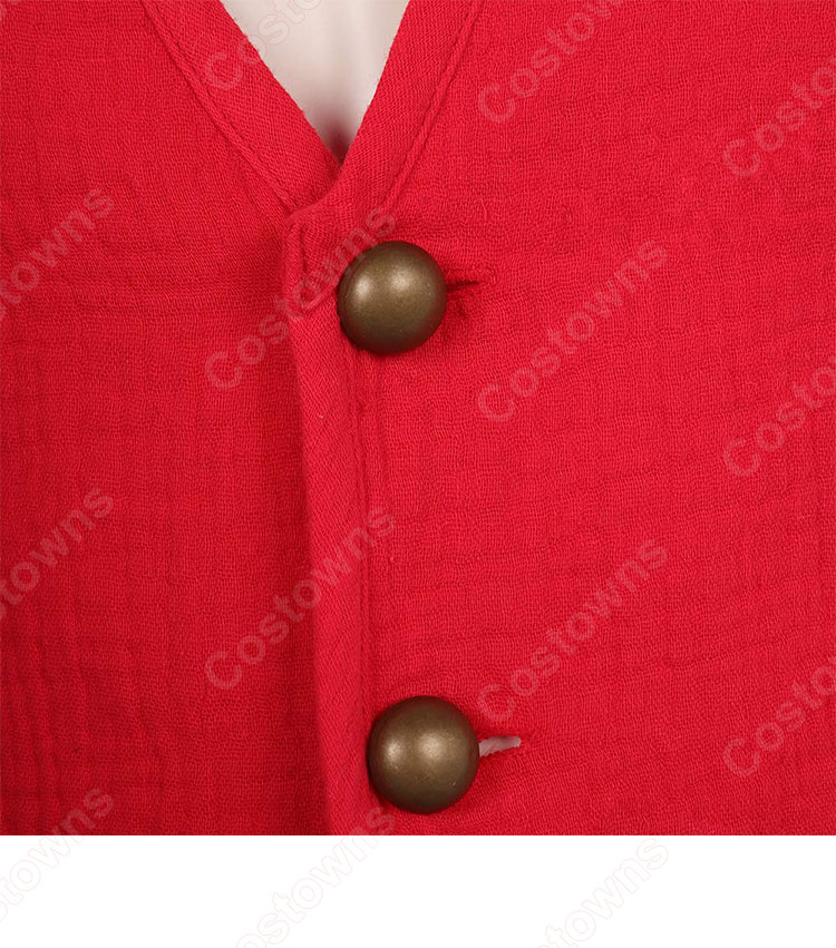 実写版 ワンピース モンキー・D・ルフィ コスプレ衣装-5