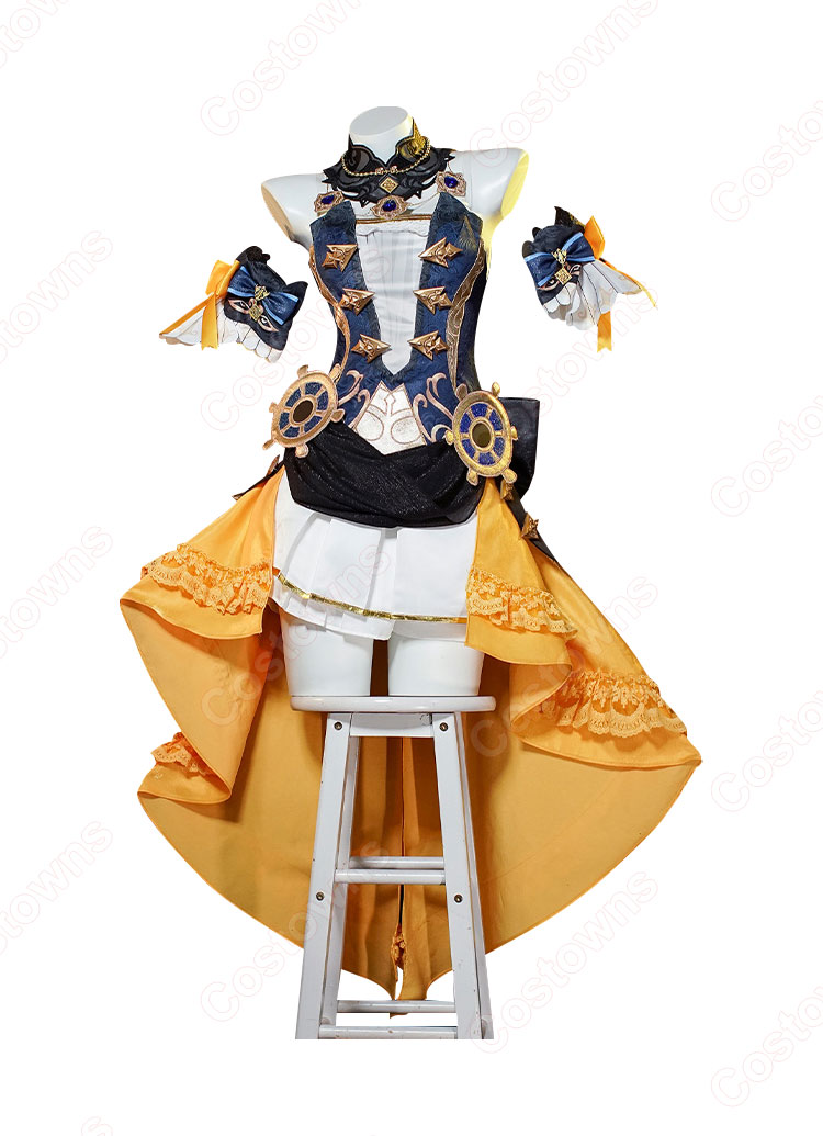 原神 フォンテーヌ ナヴィア コスプレ衣装-2
