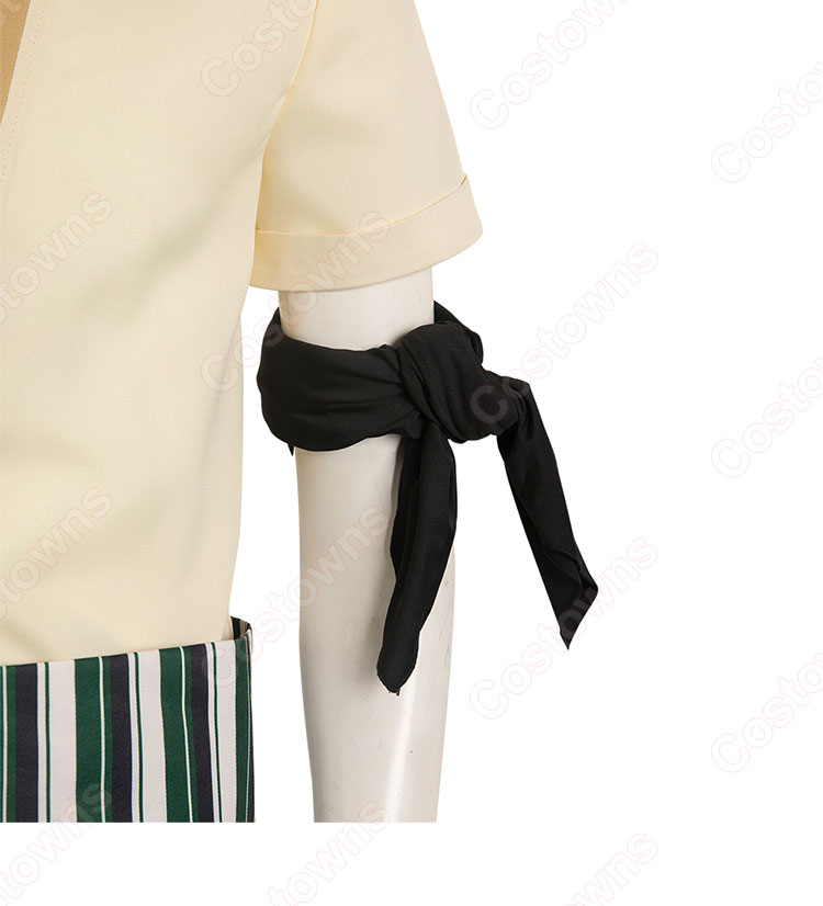 実写版 ONE PIECE ロロノア・ゾロ コスプレ衣装-5