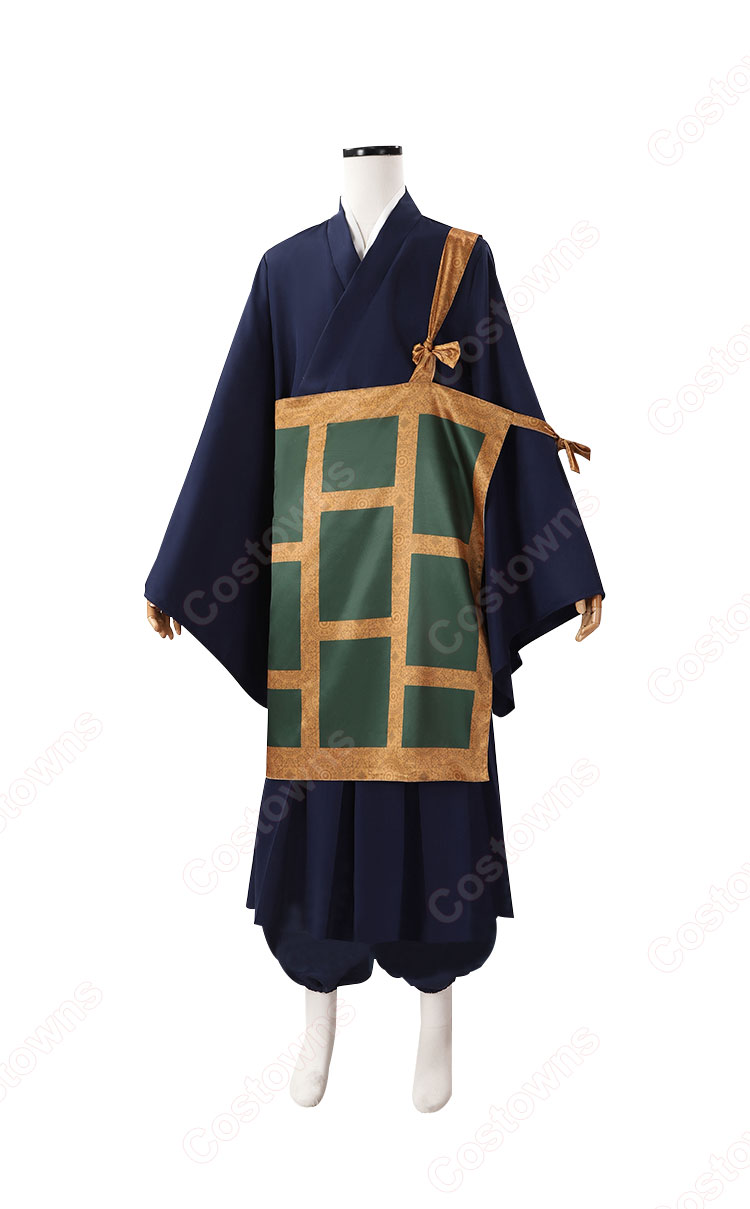 呪術廻戦 夏油傑 コスプレ 衣装 袈裟 獄門疆 S 武器付き - メルカリ