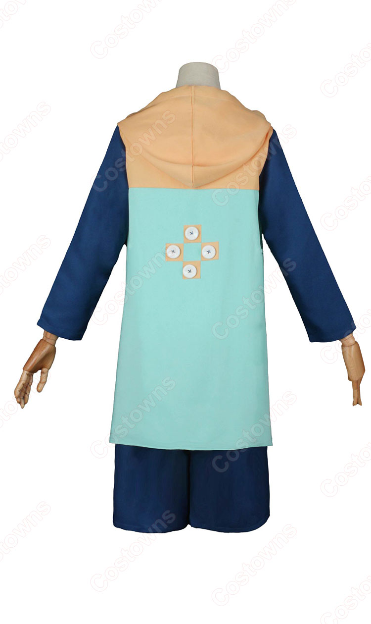 七つの大罪 怠惰の罪 妖精族の王 ハーレクイン キング コスプレ衣装-3