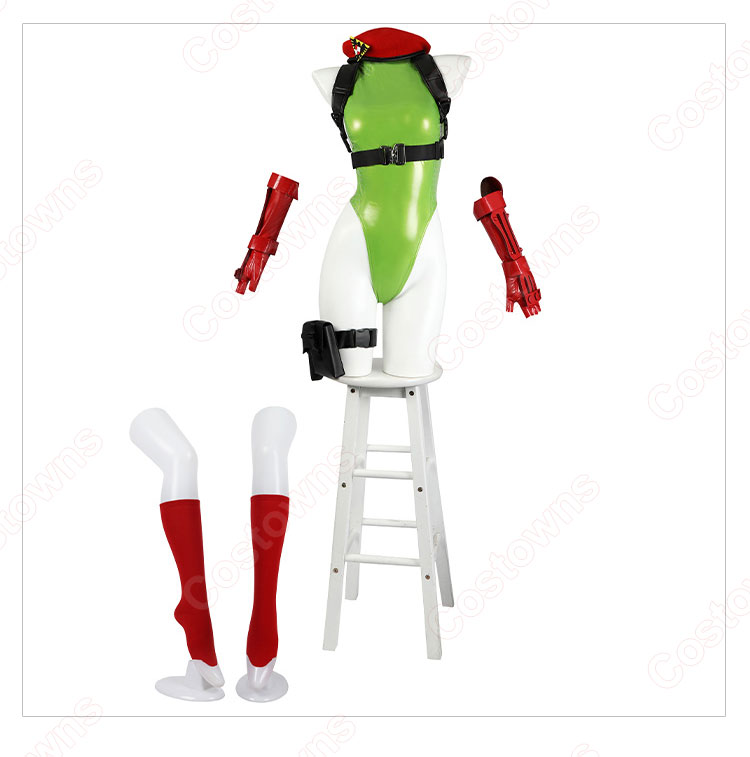 ストリートファイターV キャミィ コスプレ衣装-16