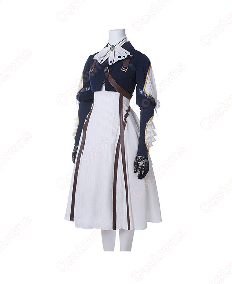 ヴァイオレット・エヴァーガーデン 自動手記人形 コスプレ衣装-3
