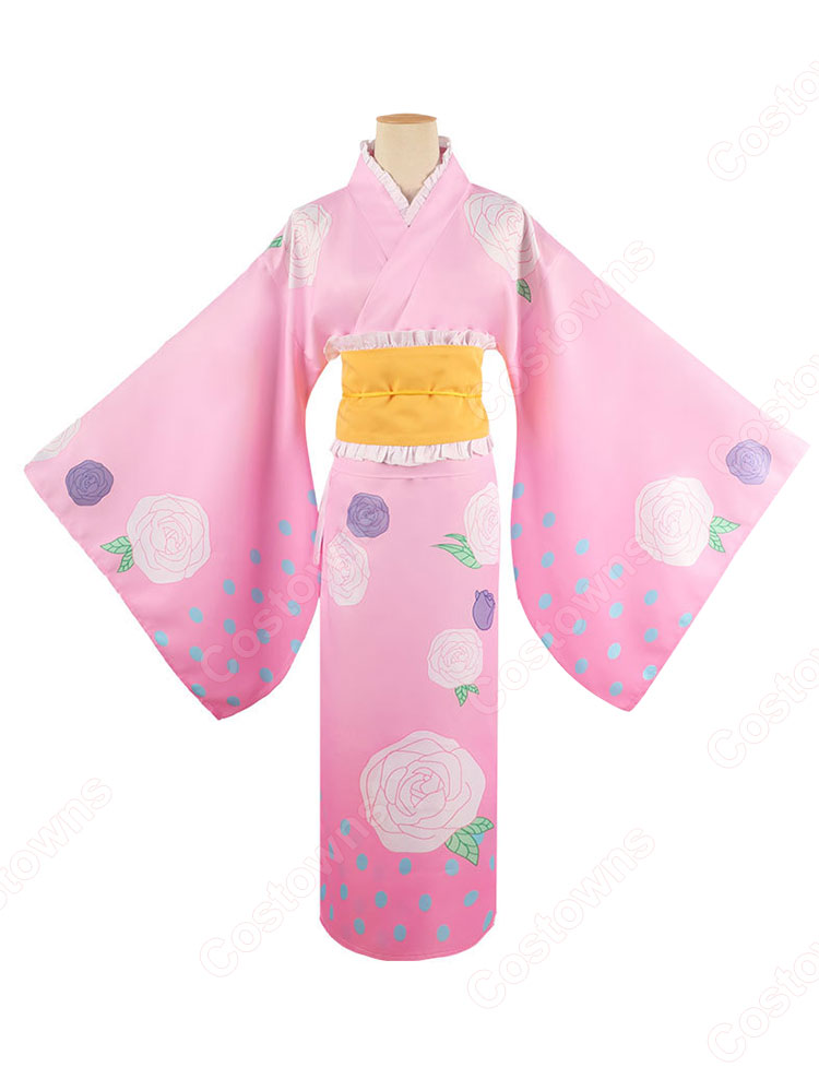 【推しの子】 星野アイ 振袖衣装 コスプレ衣装-1