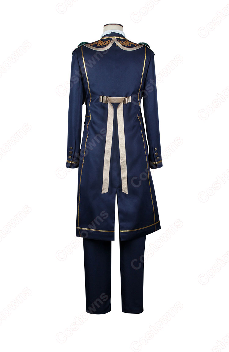 あんさんぶるスターズ!! 伏見弓弦 ディープブルー・ヴァレット コスプレ衣装-5