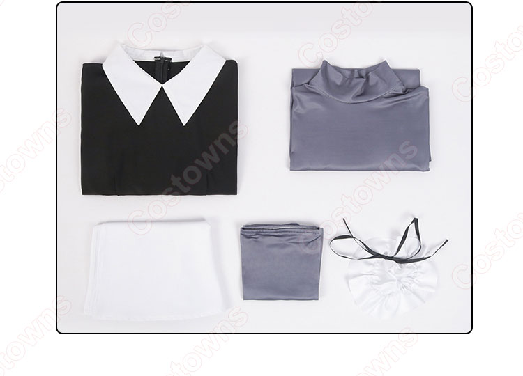 呪術廻戦 黒井美里 コスプレ衣装 メイド服-11