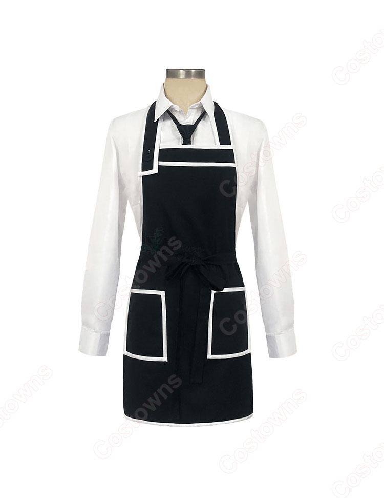 あんさんぶるスターズ！ 椎名ニキ コスプレ衣装 シャツ エプロン-1